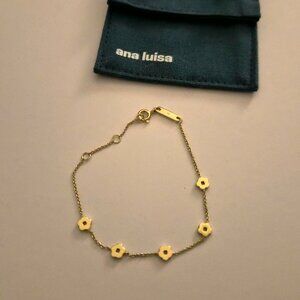 Ana Luisa Rowena Flower Bracelet